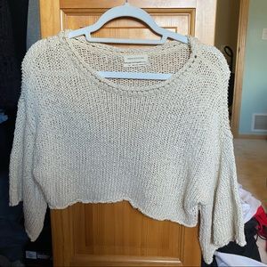 Urban Outfitter Cropped Knit Sweater